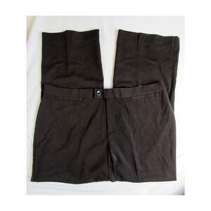 CJ Banks Dress Pants Brown Trouser Classic Fit Stretch Women's Size 20W
